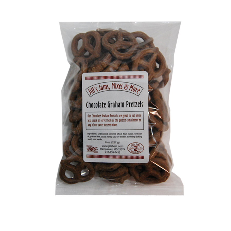 Chocolate Graham Pretzels