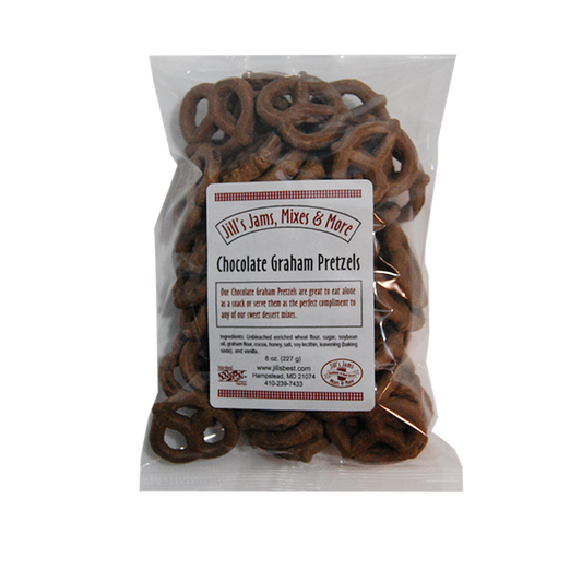 Chocolate Graham Pretzels